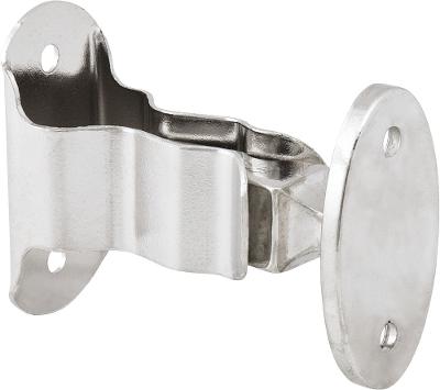 Fixador de porta metálico niquelado para rodapé - Vonder
