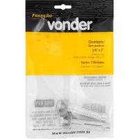Chumbador com Parafuso 1/4'' X 2'' com 2 peças Vonder - 3