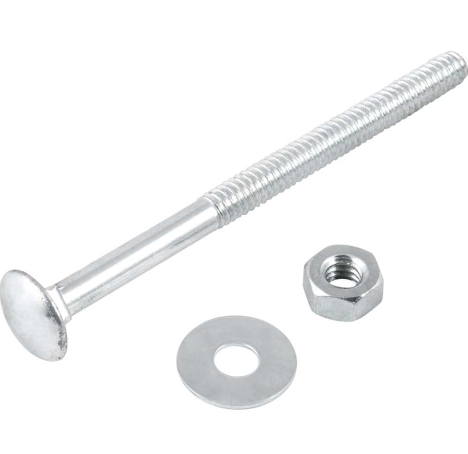 Parafuso Francês 1/4"X3.1/2"Po+Ar Com 04 Vonder - 2