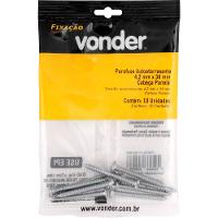 Parafuso Autoatarraxante 4,2x38,0mm c/ 10 peças Vonder - 3