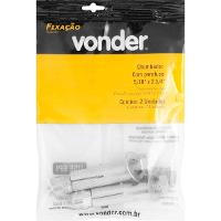Chumbador com Parafuso 5/16'' X 2.1/4'' com 2 peças Vonder - 3