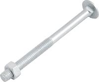 Parafuso Francês (08101) Zb 5/16X4" Vonder - 1