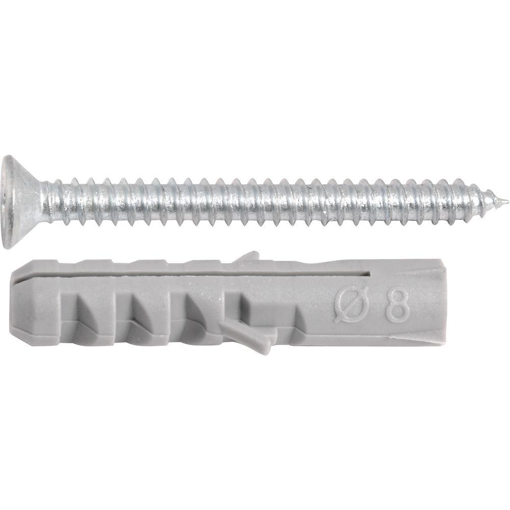 Parafuso Autoatarraxante 4,8x50,0mm c/ Bucha 8mm Vonder - 1