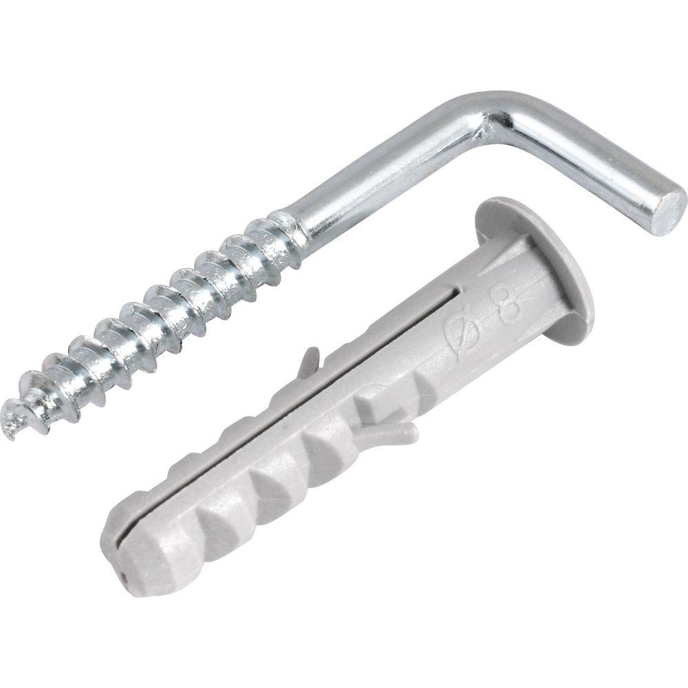 Escápula e Bucha Plástica com Anel 8,0 mm com 5 peças Vonder - 1