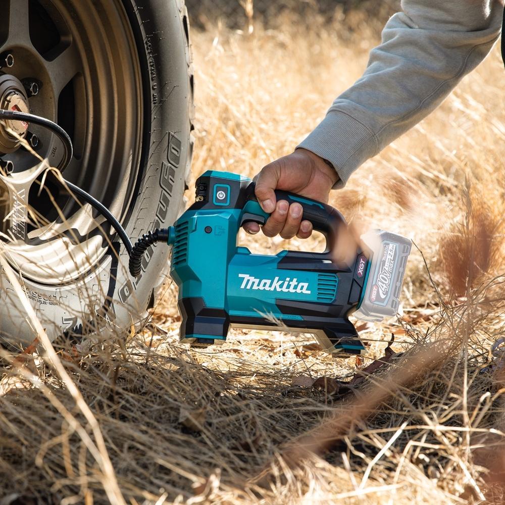 Compressor de Ar Portátil Sem Fio 40V 161PSI Ideal Pneus SUVs Carro Moto Bicicleta MP001GZ Makita - 8