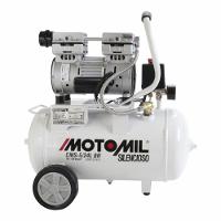 Compressor Silencioso 120psi 220V Branco CMS-5/24BR Motomil - 1