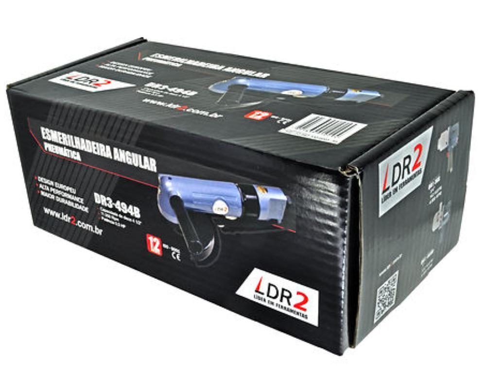 Esmerilhadeira Pneumatica 4.1/2" Angular Dr3-494B Ldr2 - 3