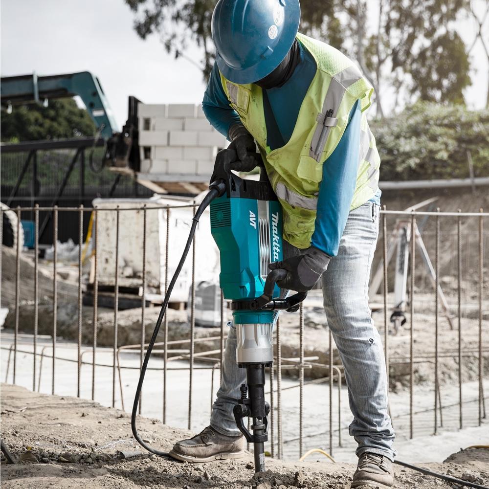 Martelo Demolidor 28.6Mm 1850W 48,9J Com Punho Ponteiro Maleta HM1512 127V Makita - 2