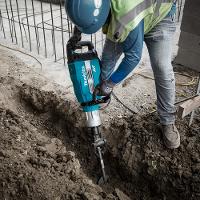 Martelo Demolidor 28.6Mm 1850W 48,9J Com Punho Ponteiro Maleta HM1512 127V Makita - 3