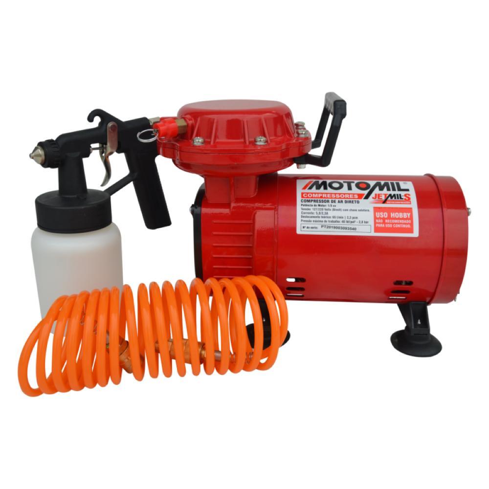 Motocompressor 2,3 Pás Hobby 1/3HP 127/220V JETMIL-S Motomil - 1