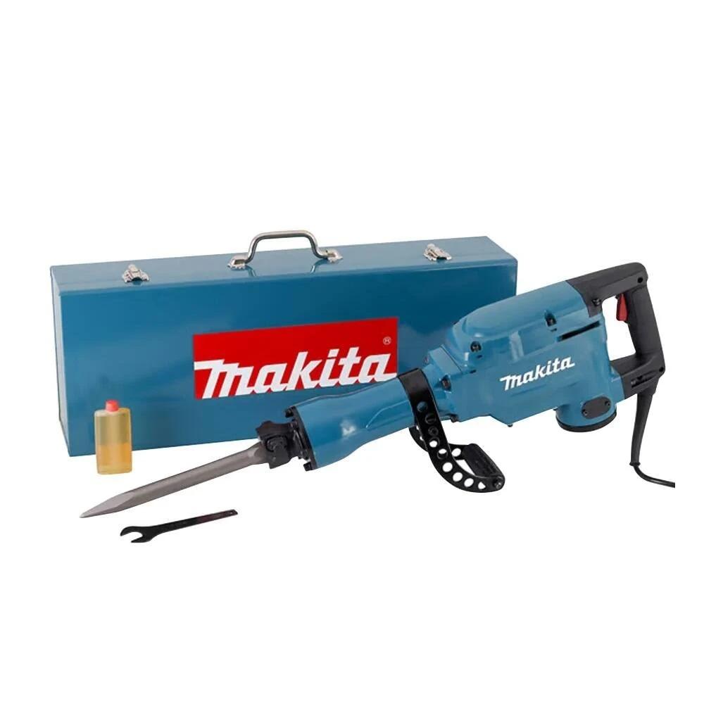 Martelo Demolidor 1510W 28,8J Com Chave Punho Óleo Ponteiro 30mm Hex HM1306 220V Makita - 1