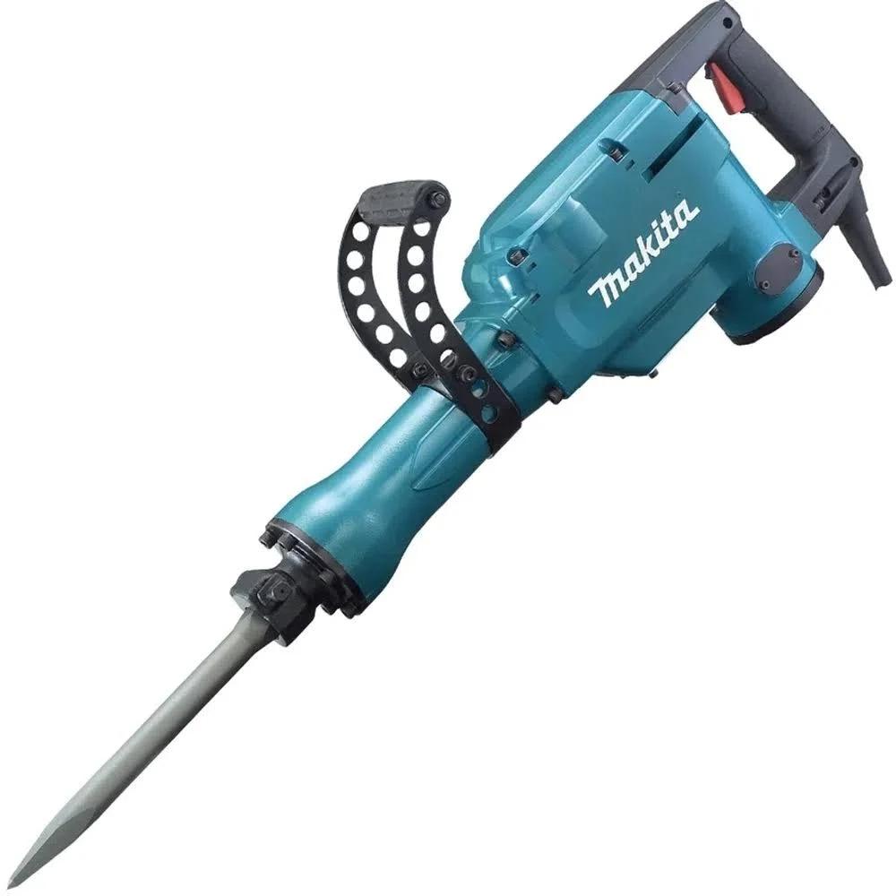Martelo Demolidor 1510W 28,8J Com Chave Punho Óleo Ponteiro 30mm Hex HM1306 220V Makita - 2