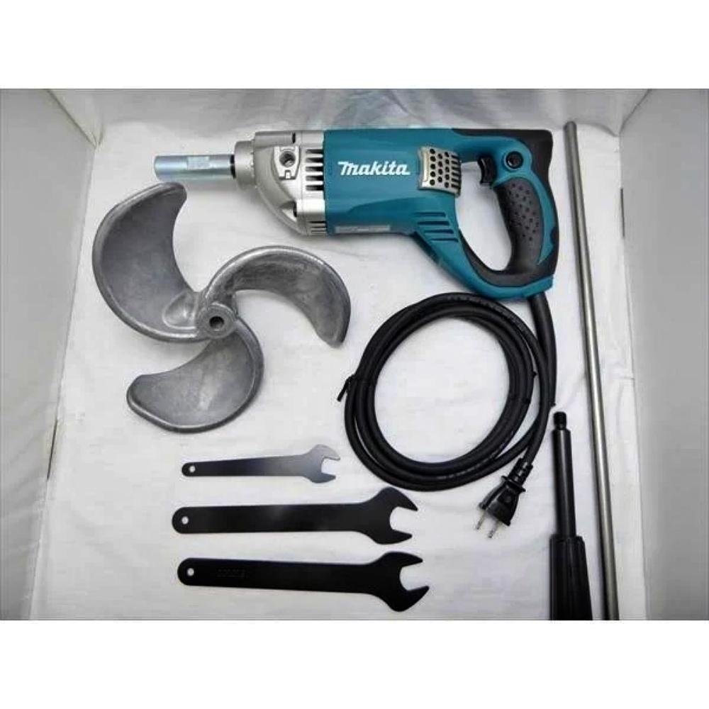 Misturador Elétrico de 220mm 850W 550 RPM Industrial com Chave Punho Lamina Massa UT2204 220V Makita - 8