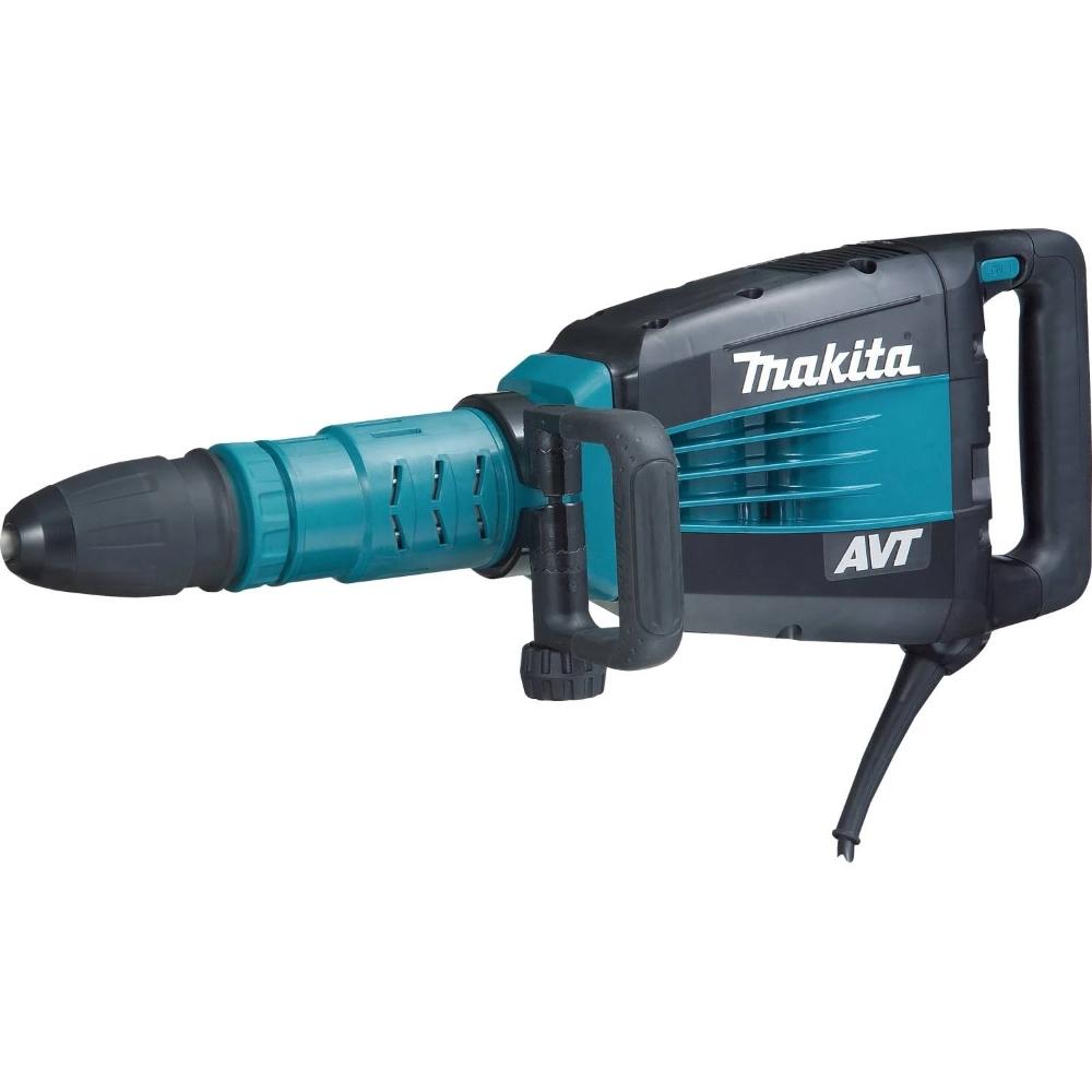 Martelo Demolidor SDS MAX 1510W 25,7J Antivibração Sem Bateria Sem Carregador HM1214CZ 220V Makita - 1