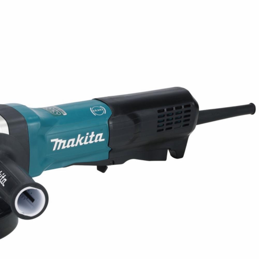 Esmerilhadeira Angular 125Mm Industrial 1900W Disco para Inox Punho Proteção GA5094X03 127V Makita - 4