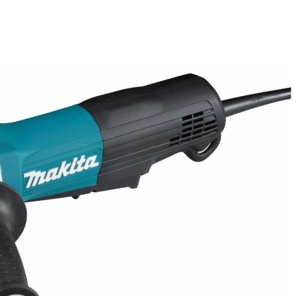 Esmerilhadeira Angular 115Mm Industrial 1300W Com Flange Punho Chave Protetor GA4550 127V Makita - 6