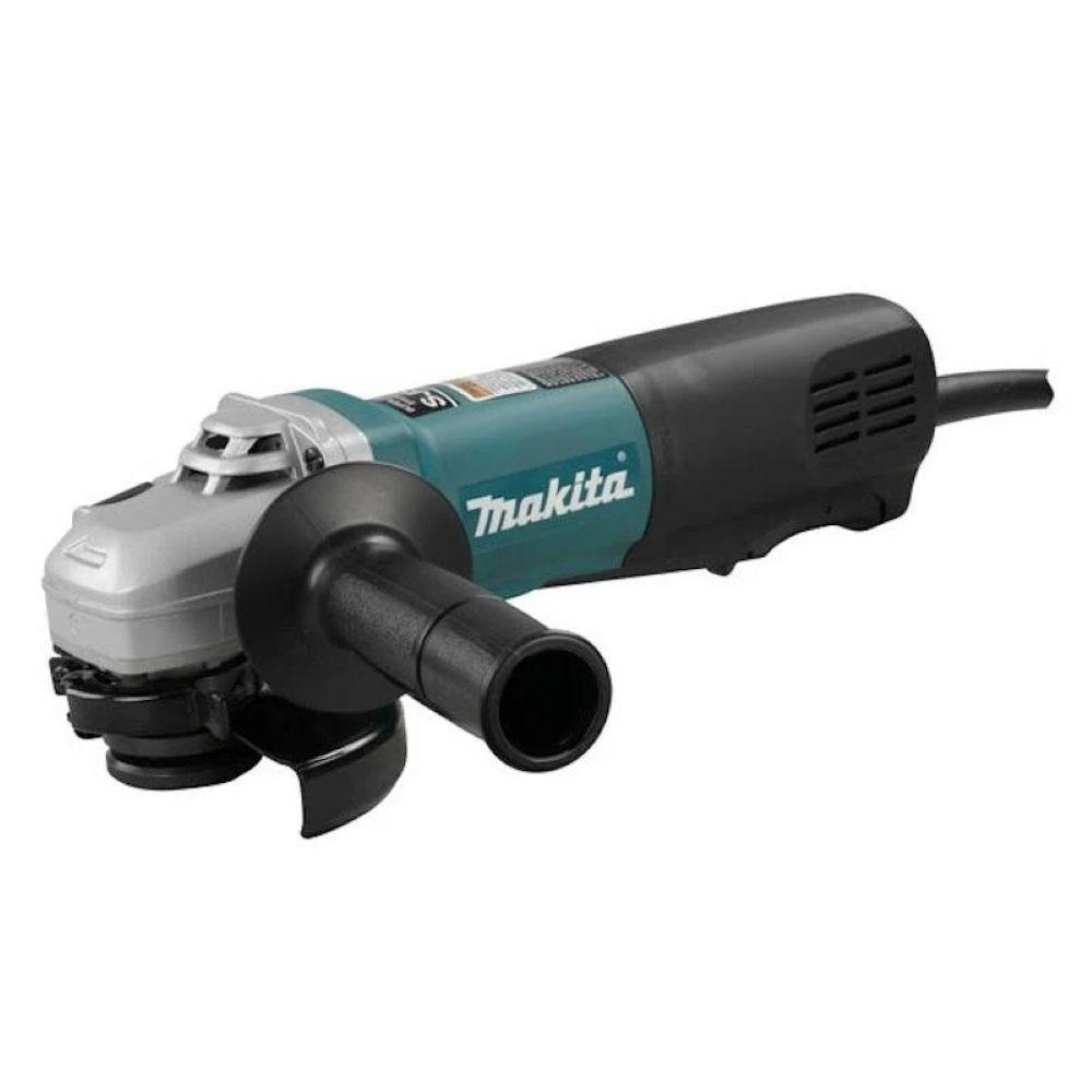 Esmerilhadeira Angular 115Mm Industrial 1100W Chave de Pino Punho Lateral 9564P 220V Makita - 3