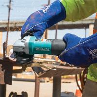 Esmerilhadeira Angular 115Mm Industrial 1100W Chave de Pino Punho Lateral 9564P 220V Makita - 7