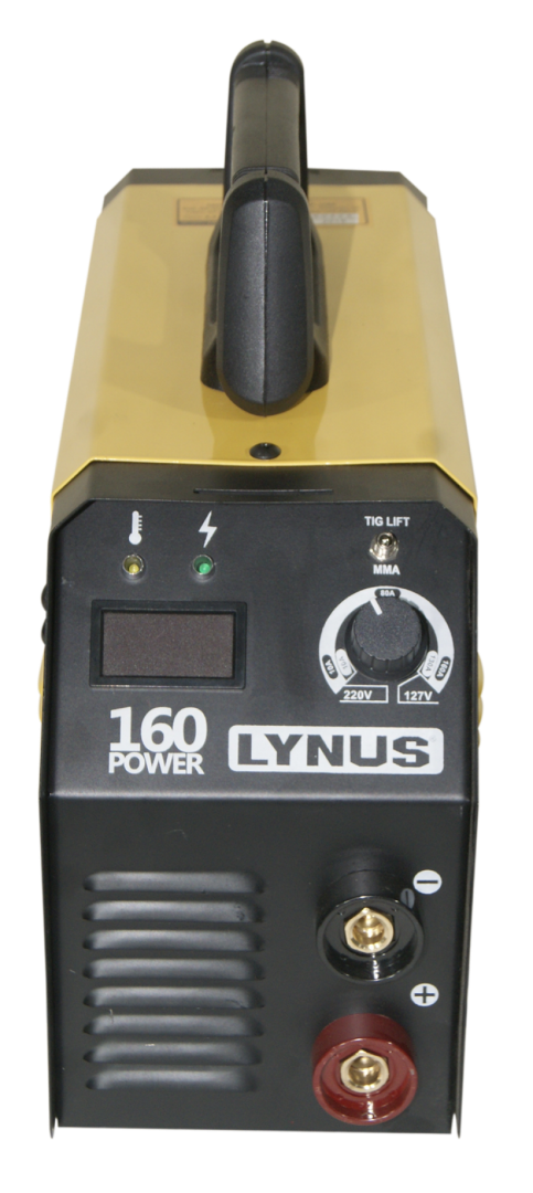 Inversora de Solda MMA Bivolt 160A LIS-160 Power Lynus - 1