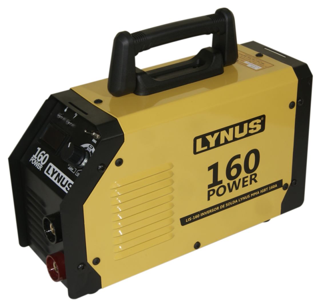 Inversora de Solda MMA Bivolt 160A LIS-160 Power Lynus - 3