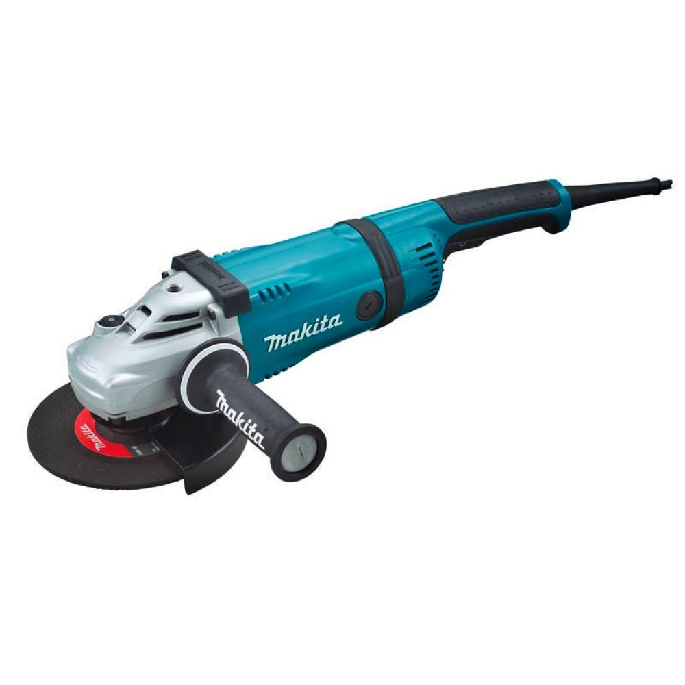 Esmerilhadeira Angular 180mm 7'' 2600W Metal 8500 RPM com Chave de Pino Punho GA7040S 220V Makita - 3