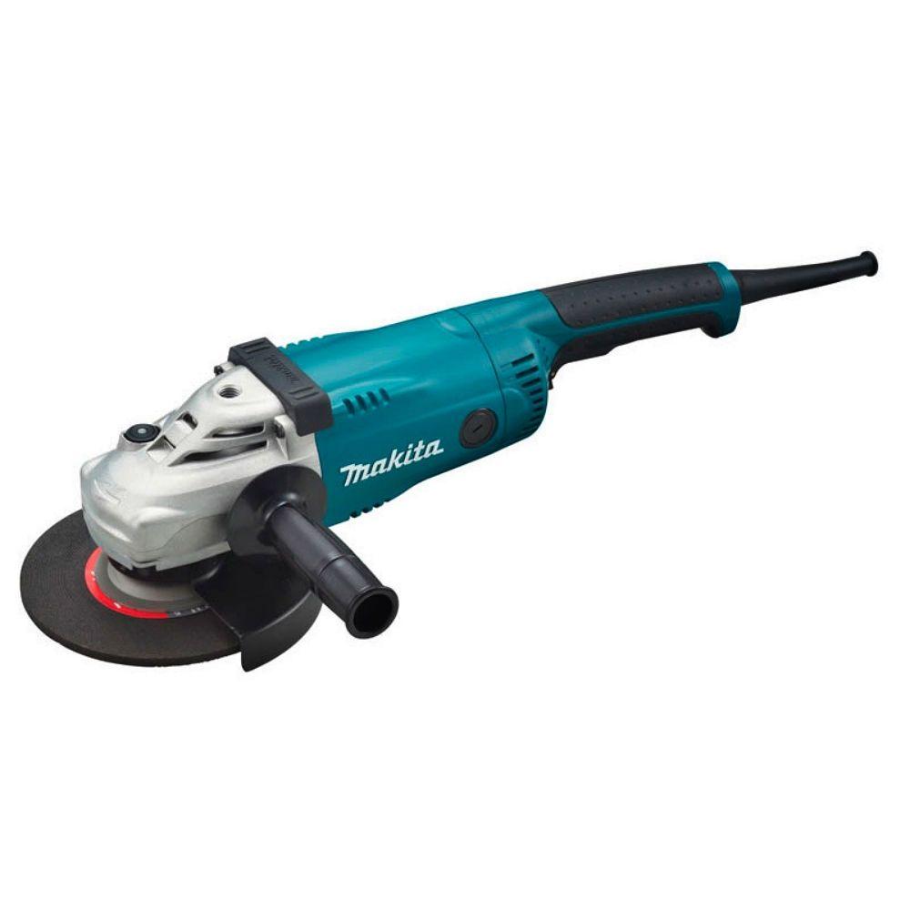 Esmerilhadeira Angular 180mm 2200W Metal 8500 RPM com Chave de Pino Punho Lateral GA7020 220V Makita - 2