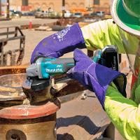 Esmerilhadeira Angular 125mm Bateria 18V Bivolt Metal 8500 RPM Resistente Agua Poeira DGA504Z Makita - 2