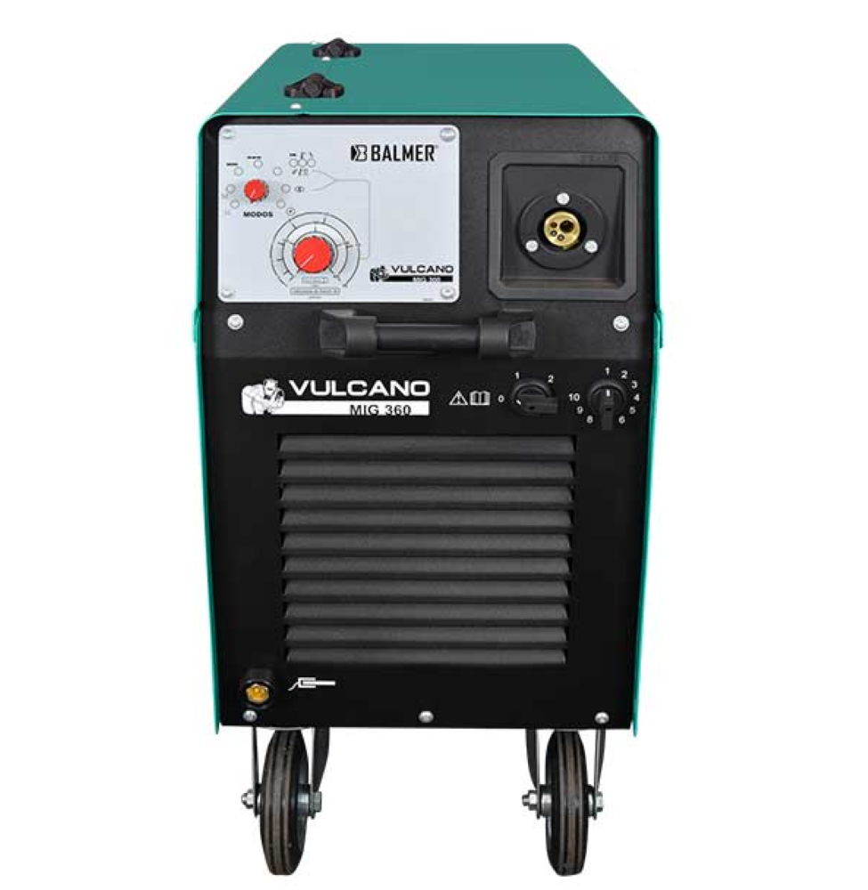Máquina Mig/Mag Vulcano Mig-360 45-360A 220/380V Trif Balmer - 2