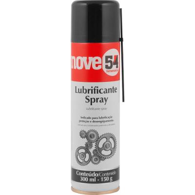 Lubrificante em Spray 300 Ml/150 G Nove54