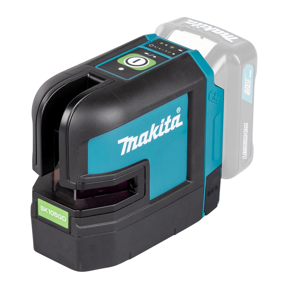 Nivelador Laser de Linhas Cruzadas 25 M Sem Bateria Sem Carregador SK105GDZ Makita - 1