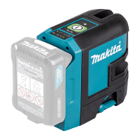 Nivelador Laser de Linhas Cruzadas 25 M Sem Bateria Sem Carregador SK105GDZ Makita - 7