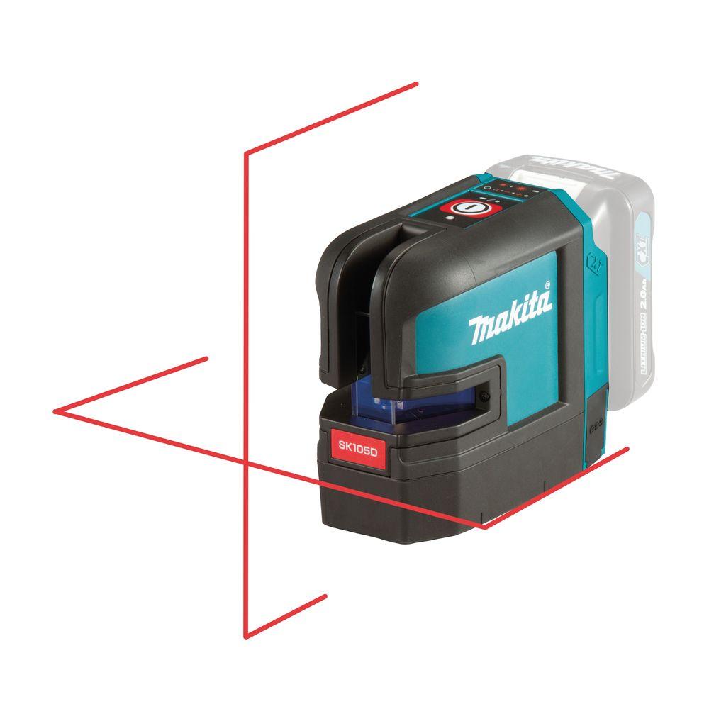 Nivelador Laser de Linhas Cruzadas 25 M Sem Bateria Sem Carregador SK105DZ Makita - 6