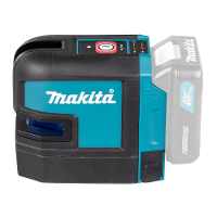 Nivelador Laser de Linhas Cruzadas 25 M Sem Bateria Sem Carregador SK105DZ Makita - 5
