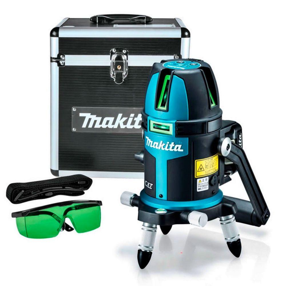 Nivelador Laser Tripe 3 Verticais 1 Horizontais Sem Bateria Sem Carregador SK312GDZ Makita - 1