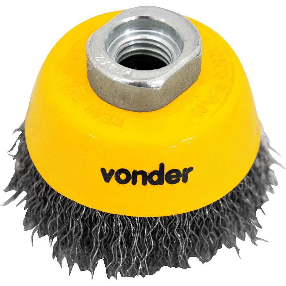 Escova Tipo Copo 2.1/2 Ondulada Vonder - 1