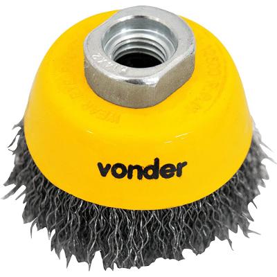 Escova Tipo Copo 2.1/2 Ondulada - Vonder