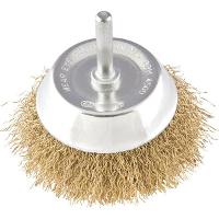 Escova Copo Ondulada 2 1/4 Aço Carbono Latonado 4500 Vonder - 1