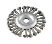 Escova circular torcida 7x1/2" furo 7/8" 9000rpm Vonder - 1