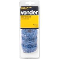 Jogo Esponja Abrasiva 50mm Haste 1/4 Pesado Furadeira Vonder - 2