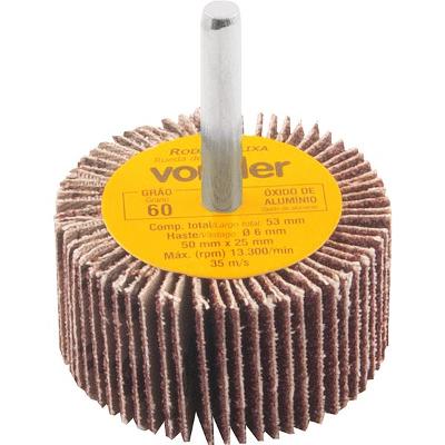 Roda de Lixa 50x25mm com Haste G60 Vonder