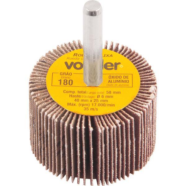 Roda de Lixa 40x25mm com Haste G180 Vonder - 1