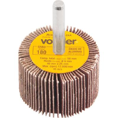 Roda de Lixa 40x25mm com Haste G180 - Vonder