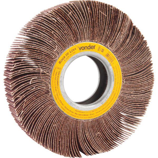 Roda de Lixa 150x25mm sem Haste G60 Vonder - 1
