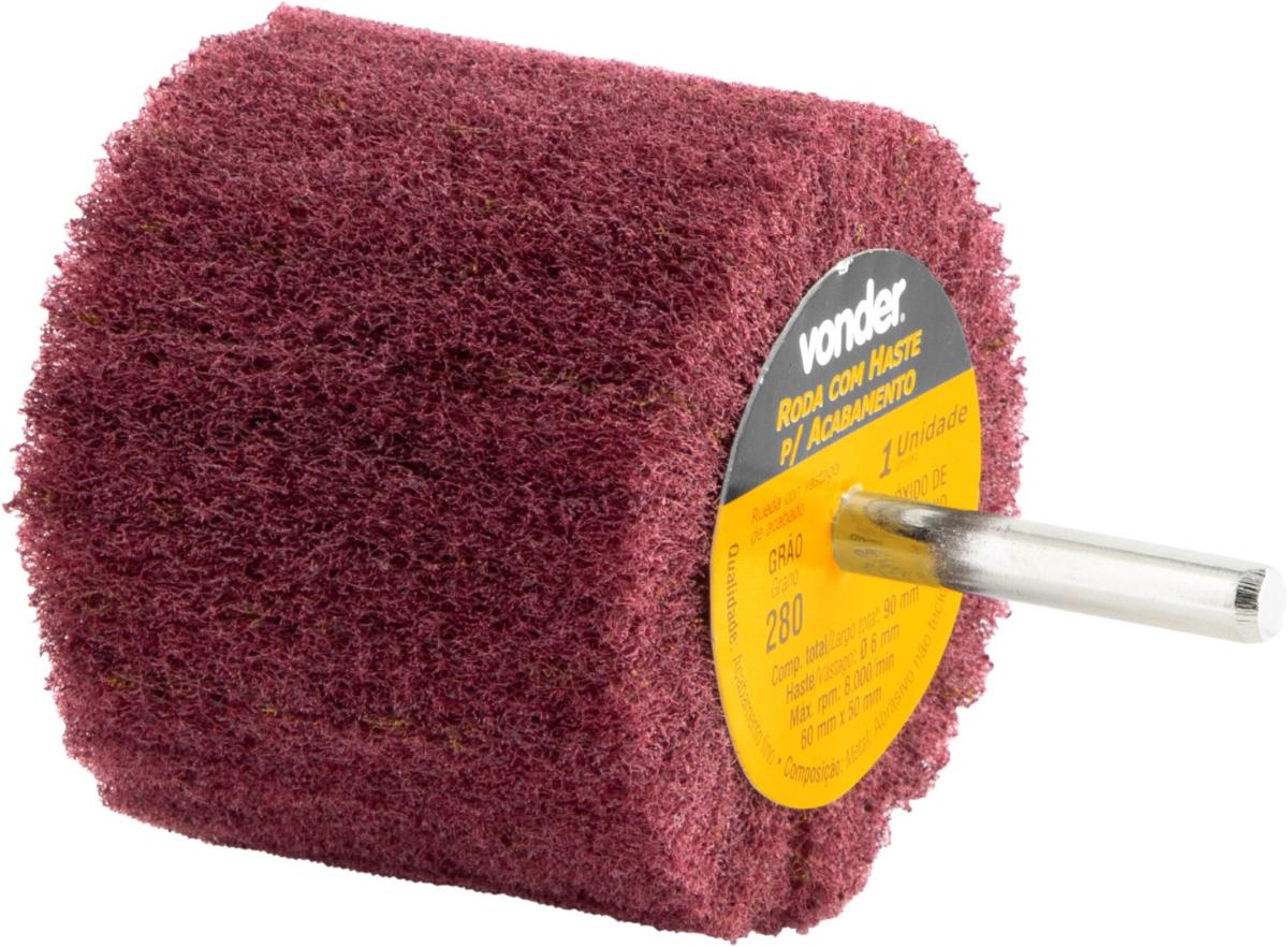 Roda com Haste para Acabamento 60x50 mm G280 Vonder - 2