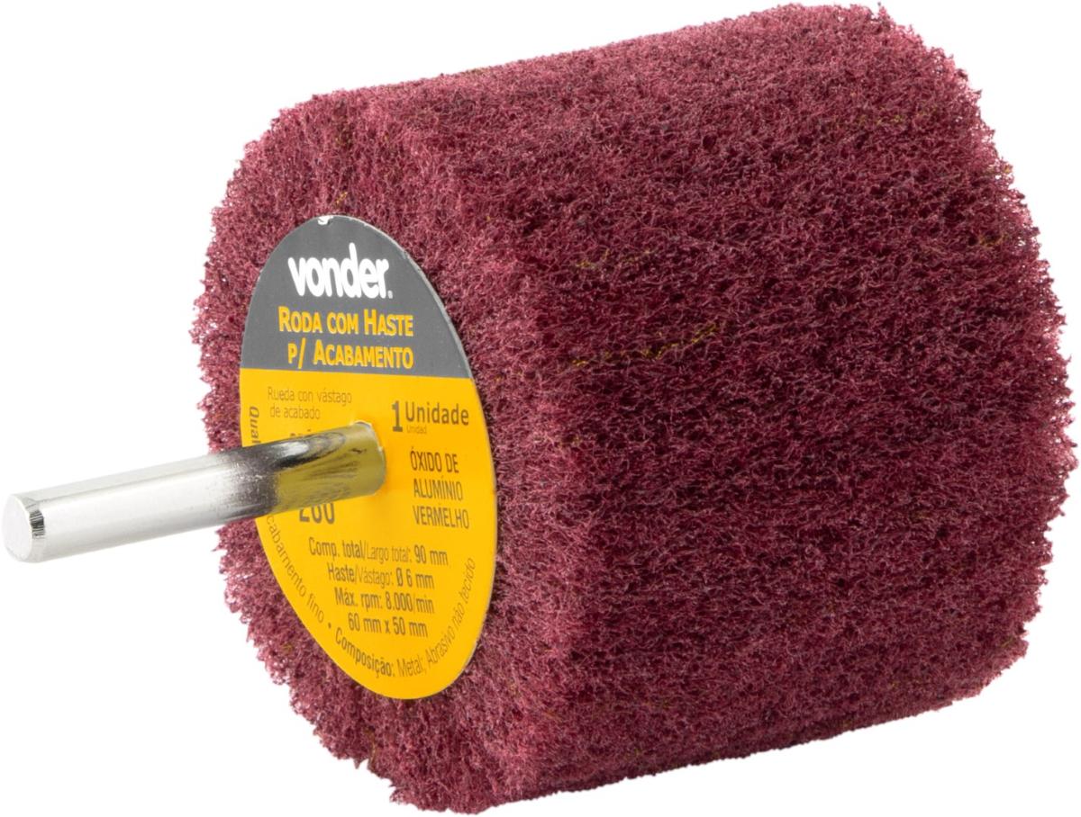 Roda com Haste para Acabamento 60x50 mm G280 Vonder - 3