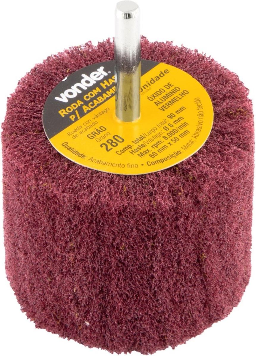 Roda com Haste para Acabamento 60x50 mm G280 Vonder - 5