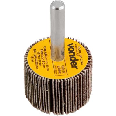 Roda de Lixa 30x20mm com Haste G180 - Vonder
