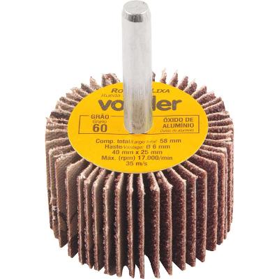 Roda de Lixa 40x25mm com Haste G60 - Vonder