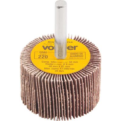 Roda de Lixa 40x25mm com Haste G220 - Vonder