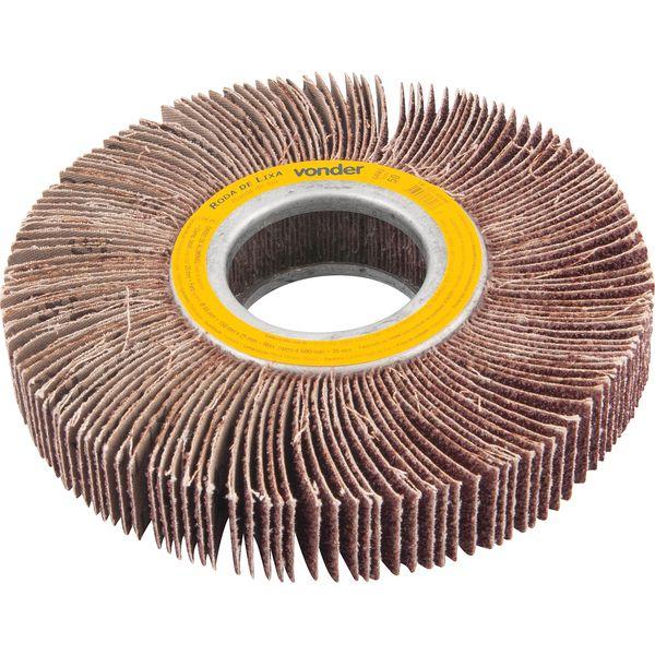 Roda de Lixa 150x25mm sem Haste G50 Vonder - 2